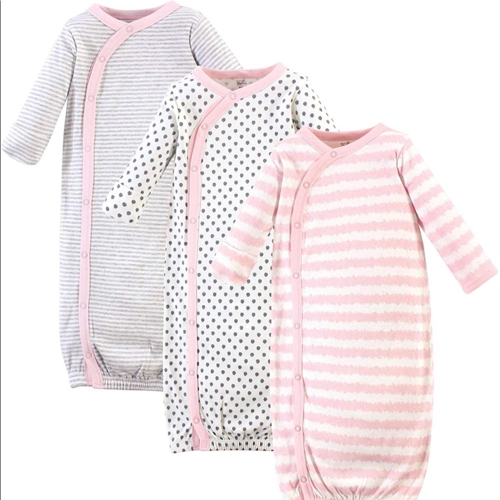 Touched by Nature Baby Girls' Kimono Gowns